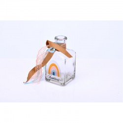 Μπουκάλι με τύπωμα ουράνιο τόξο